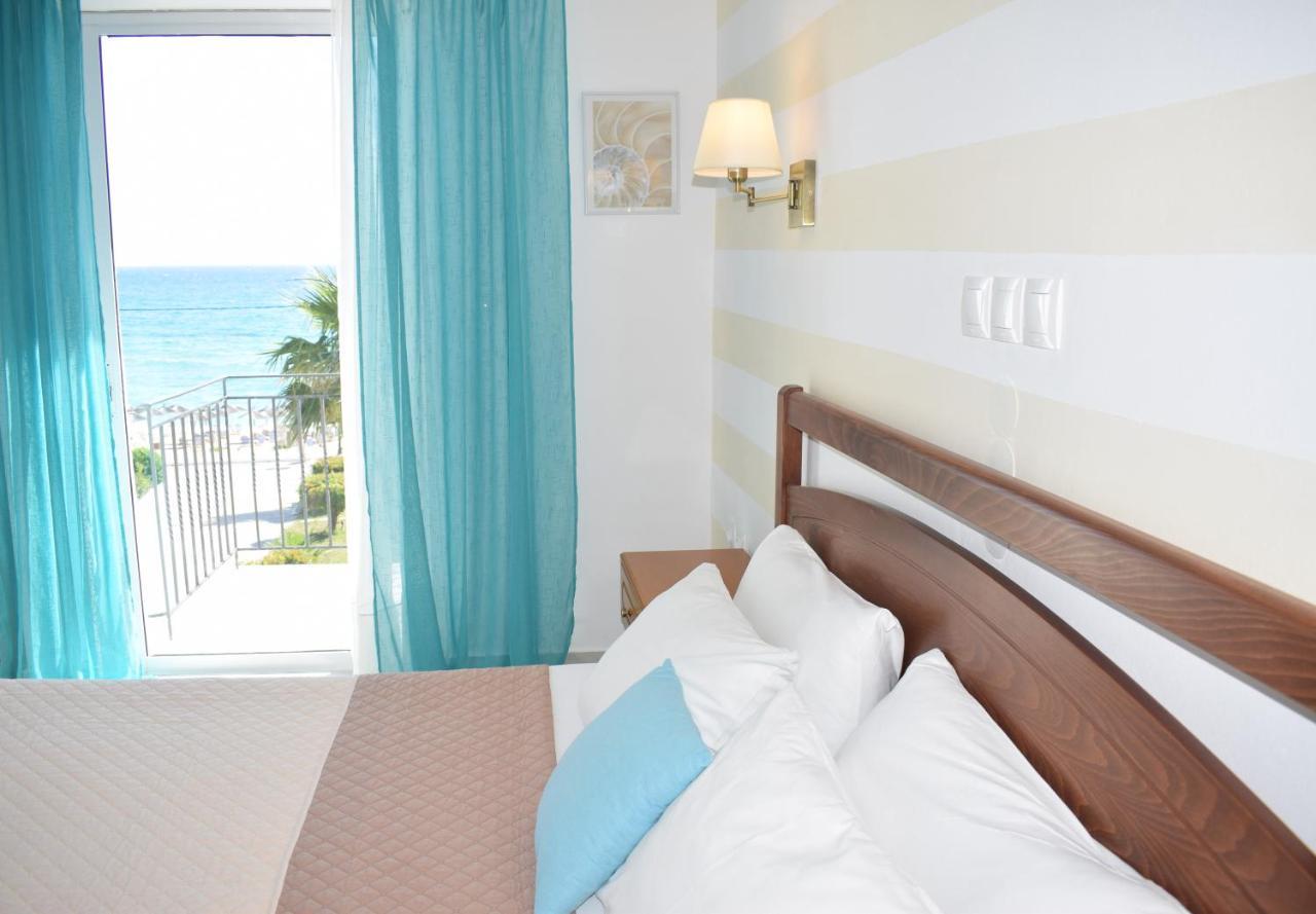 Mirto Beach Hotel & Restaurant Paralia Vrachou Luaran gambar