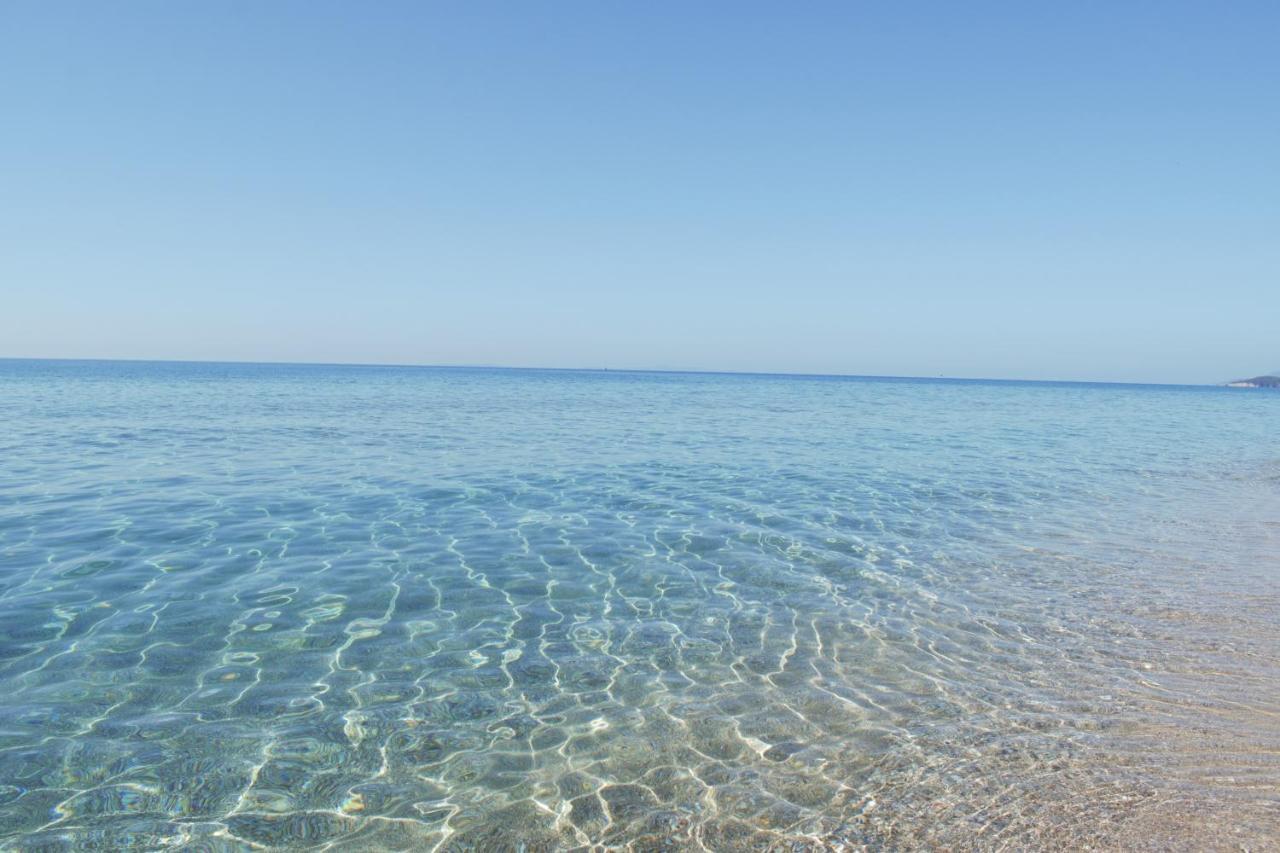 Mirto Beach Hotel & Restaurant Paralia Vrachou Luaran gambar