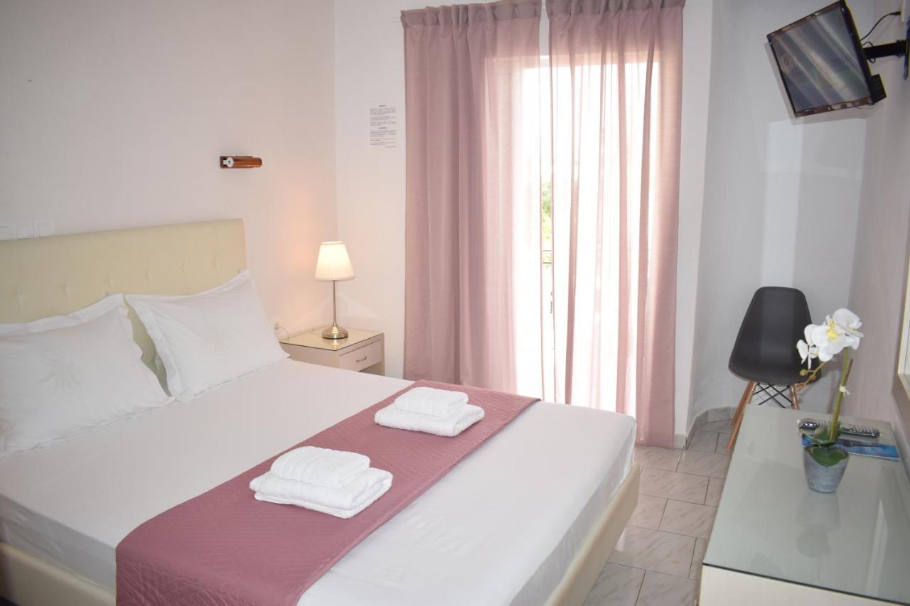 Mirto Beach Hotel & Restaurant Paralia Vrachou Luaran gambar