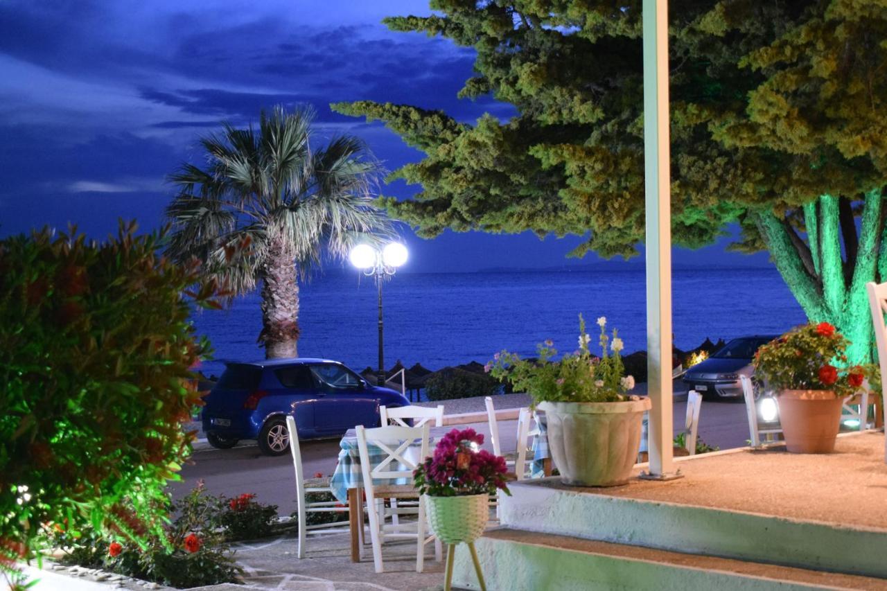 Mirto Beach Hotel & Restaurant Paralia Vrachou Luaran gambar