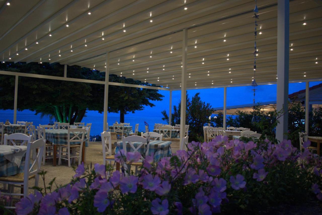 Mirto Beach Hotel & Restaurant Paralia Vrachou Luaran gambar
